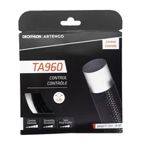 Monofilament Tennis Strings TA 960 Control 1.25 mm - Black