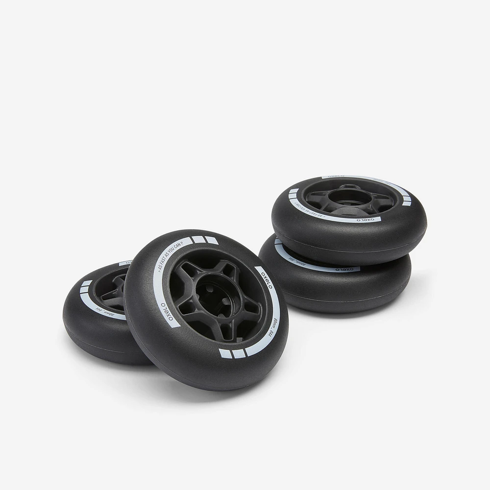 Inline Skate Wheels 4-Pack 80 mm 84A – Fit