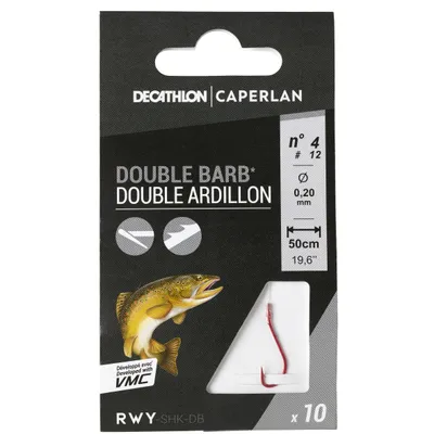 Trout Fishing Hooks SN Hook Double Barb