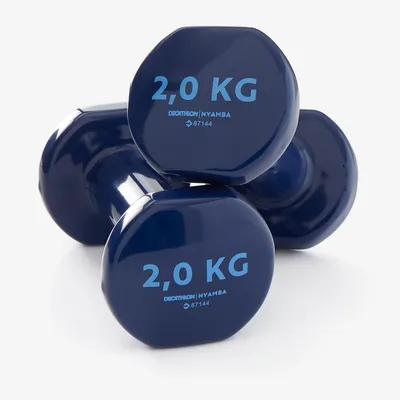 Body Building Dumbbells 2 kg - Navy Blue