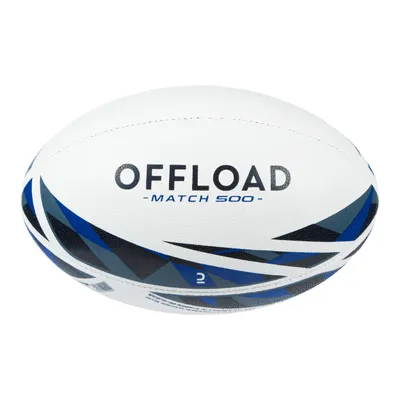 R500 rugby match ball size 5