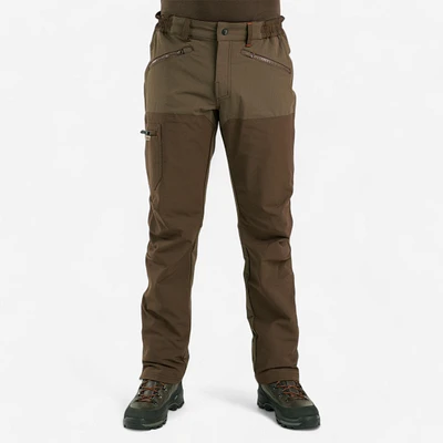 Hunting Trousers for Dry-Weather - Renfort 500 Brown