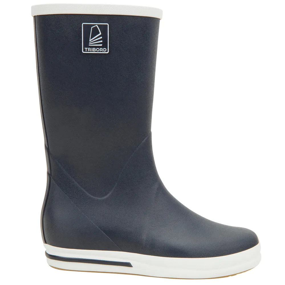 Adults’ Sailing Boots - 500 Navy