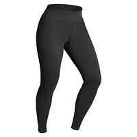 Women's Ski Base Layer Bottoms - BL 500 Black