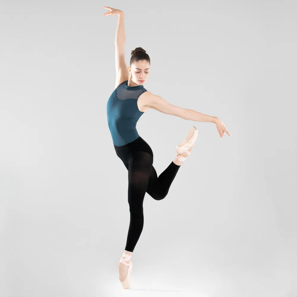 Girls' Ballet Tights - Beige - Beige - Starever - Decathlon