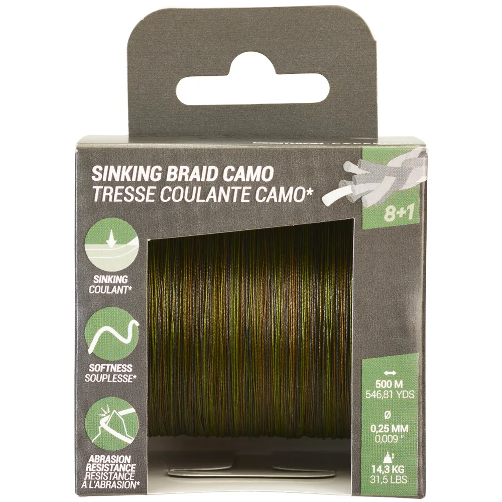 Carp Fishing Sinking Braid 30/100 350m