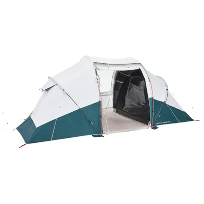 4-Person Camping Tent - ARPENAZ 4.2 Fresh & Black