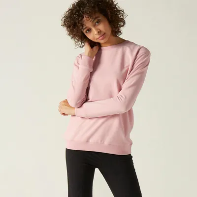 Women’s Fitness Sweatshirt - 100 Pink