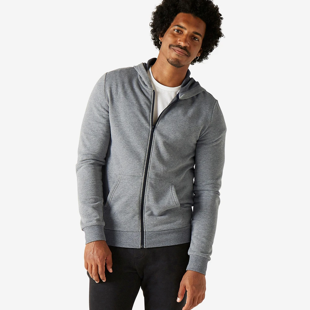 Men’s Zip-Up Fitness Hoodie