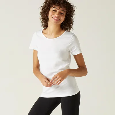 Women’s Fitness T-Shirt - 100 White