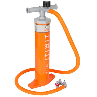 Double-Action Hand Pump for Kayaks - Orange