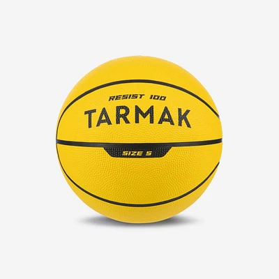 Size 5 Basketball Ball - R 100 Yellow
