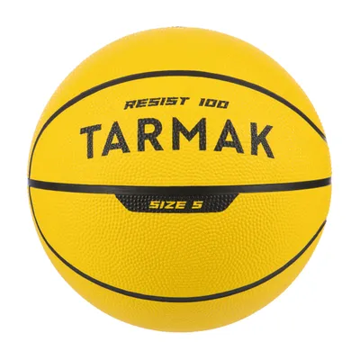 Size 5 Basketball Ball - R 100 Yellow