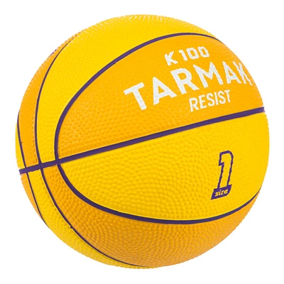 Kids' Size 1 Rubber Basketball