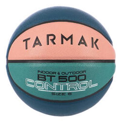 Ballon de basket BT500 taille 6 marron Fiba