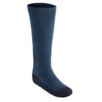 Kids' Warm Horse Riding Socks 500 Warm - Midnight Blue