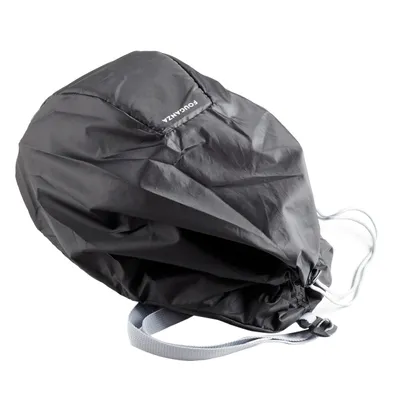 Fold-down horseback riding helmet bag