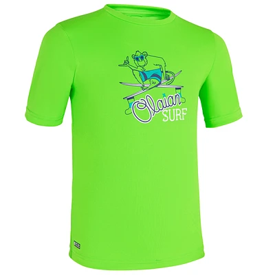 Kids’ Short-Sleeved Surfing Rash Guard