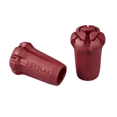 Hiking Pole Cap x 2 - Red