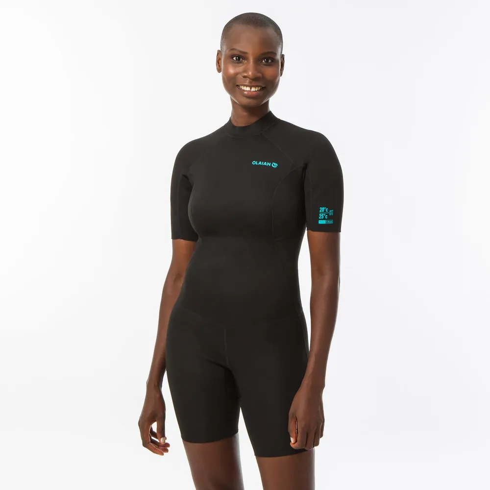 Women's 1.5 mm Neoprene Shorty Wetsuit