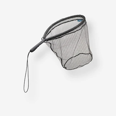 Lure fishing floating landing net