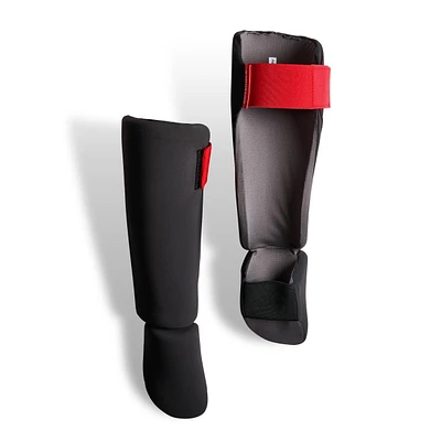 Kids' Kickboxing Shin-Foot Guard - 100