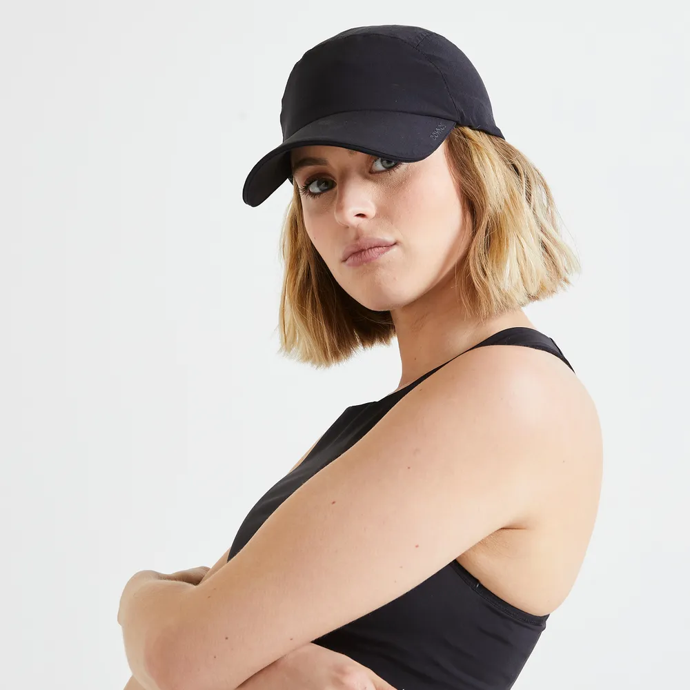 Unisex Fitness Cardio Training Cap - Black