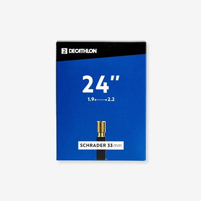 24 x 1.9/2.2 Schrader valve inner tube