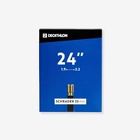 24 x 1.9/2.2 Schrader valve inner tube