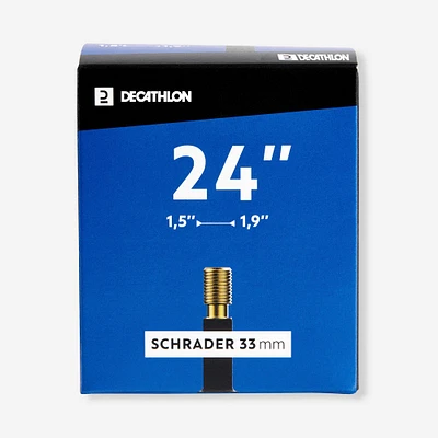 24" 1.5 to 1.9 Schrader Valve Inner Tube
