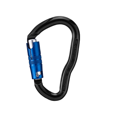 HMS Auto-Locking carabiner - Goliath Black