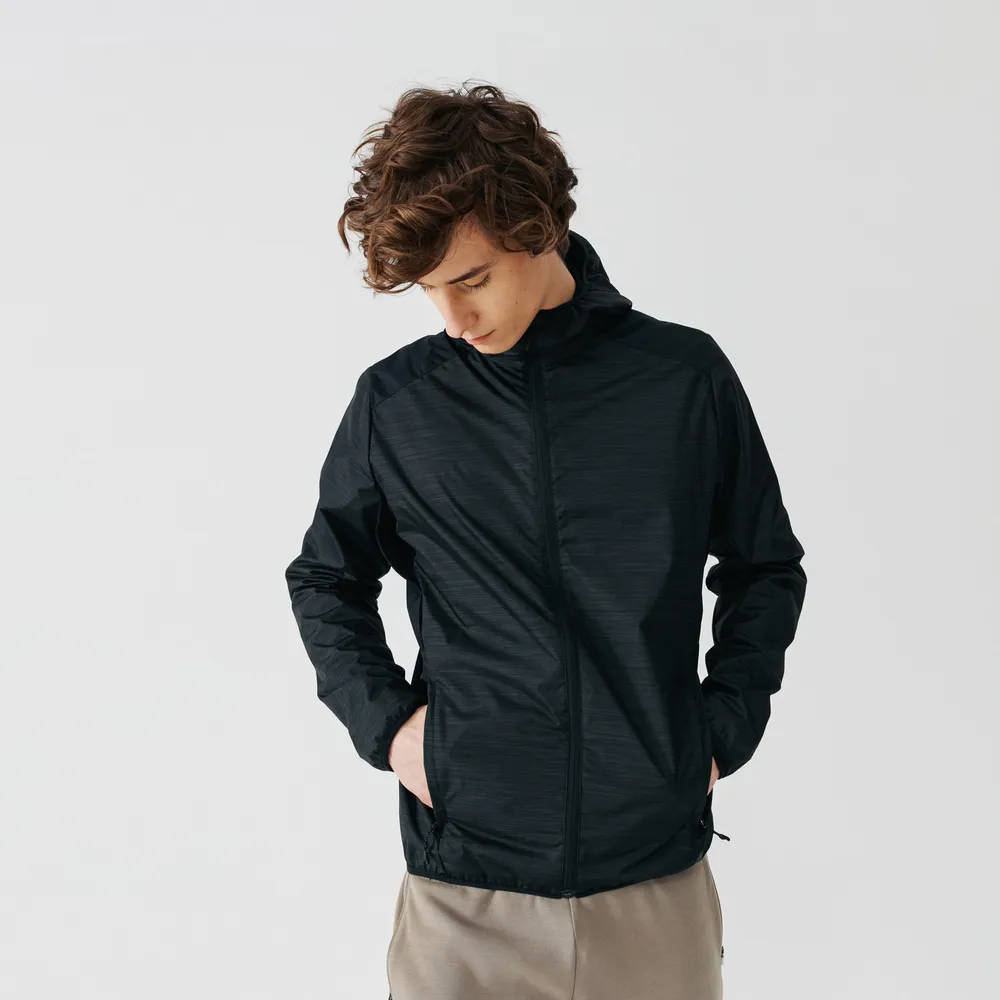 Men's Running Rain Jacket - Run Rain Black