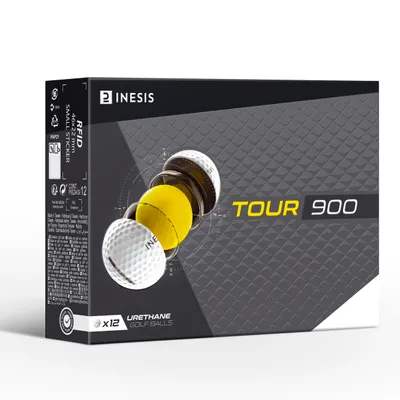 12 Golf Balls - Tour 900 White