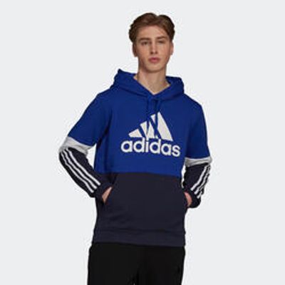 SWEAT A CAPUCHE FITNESS ADIDAS HOMME GRIS