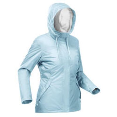 Veste chaude imperméable de randonnée - SH100 X-WARM femme
