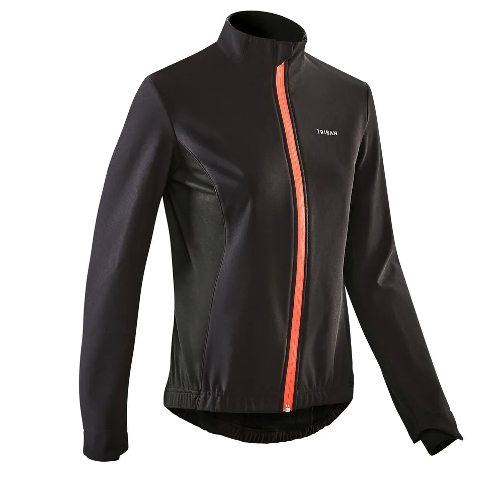 Women's Road Cycling Jacket - 100 Black