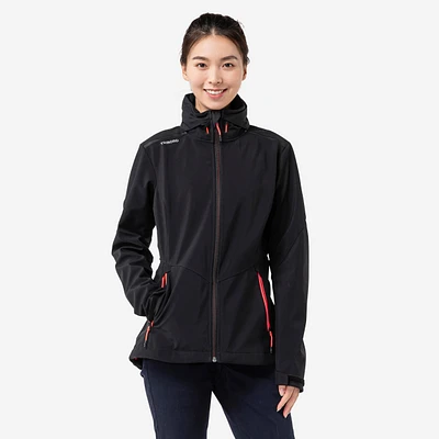 Women’s Windproof Softshell Jacket - 900 Black
