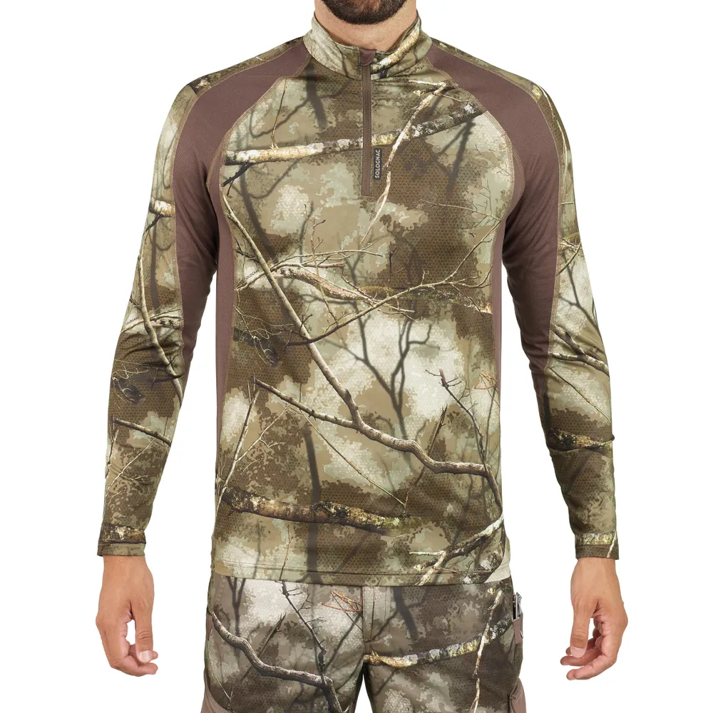 Breathable Long-sleeve Silent Hunting T-shirt - Treemetic 500