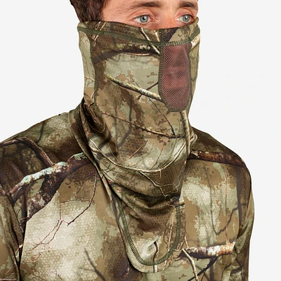 Breathable Hunting Neck Warmer 500 - Camouflage