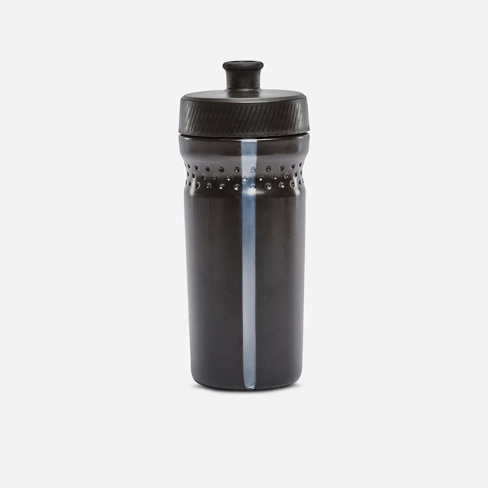 Kids' 380 ml Water Bottle - 500 Black/Grey