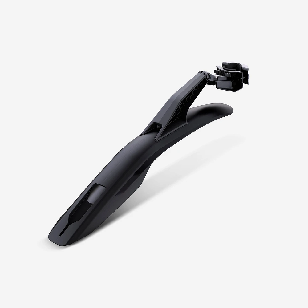 26"-27.5"-29" Rear MTB Mudguard Kit - V2 Rigid Black