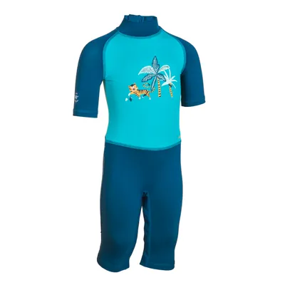 Short-Sleeved Anti-UV Swimming Wetsuit – Babies/Kids