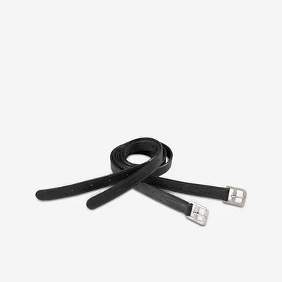 Horse Riding Stirrup Leathers - Schooling Black