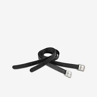 Horse Riding Stirrup Leathers - Schooling Black