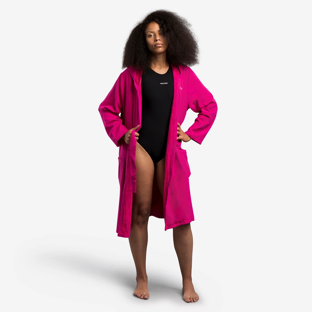 Women's Cotton Pool Bathrobe