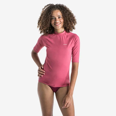 Women's Short-Sleeved Surfing Rash Guard