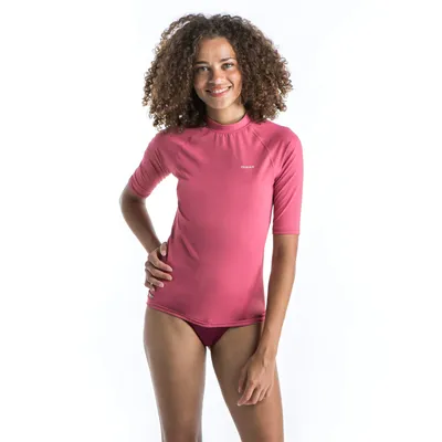 Women's UV-Protective Surfing Rash Guard