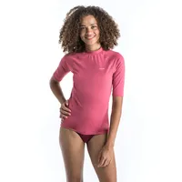Women's UV-Protective Surfing Rash Guard - 100 Pink