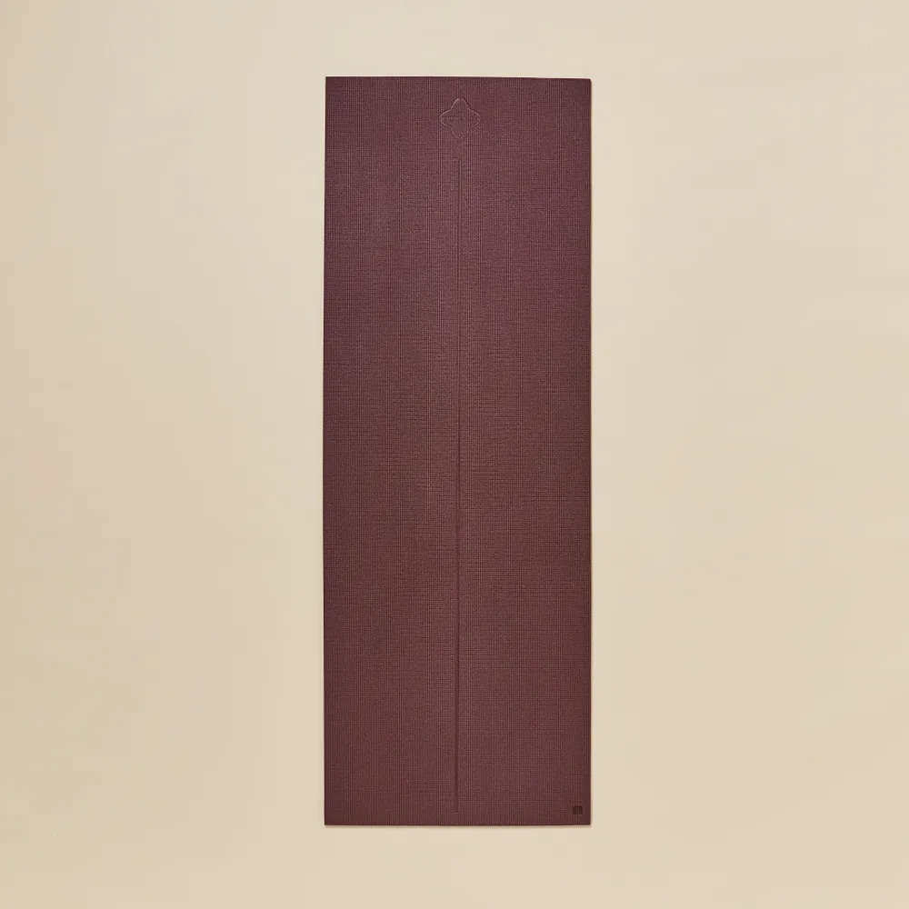 Gentle Yoga Mat 8 mm - Comfort Burgundy