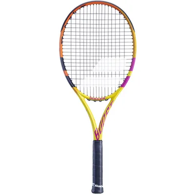 Raquette de tennis adulte - Babolat Boost Rafa jaune orange rose